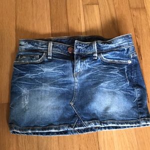 Armani exchange Jean mini skirt